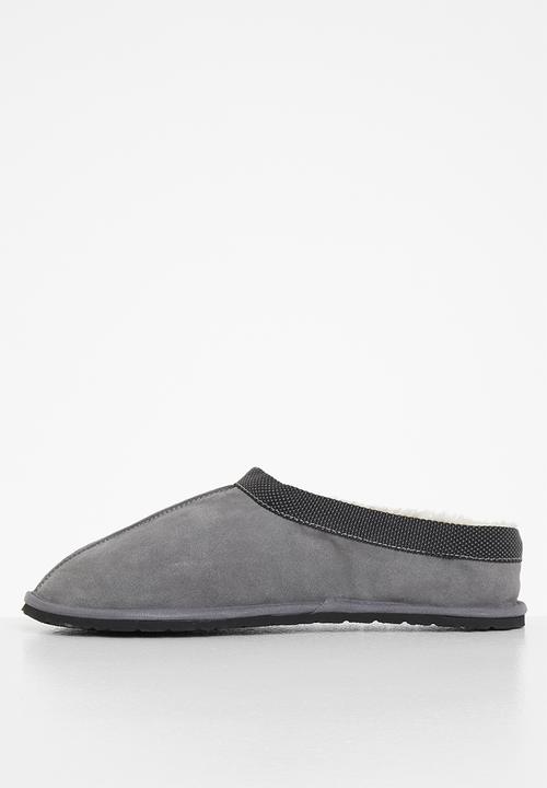 Lark & Crosse - Larry slipper - grey