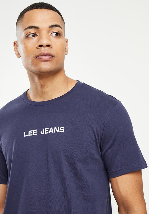 Lee  - Lee jeans short sleeve tee - navy