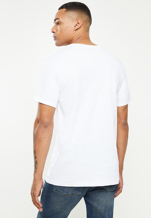 Lee  - Usa logo short sleeve tee - white