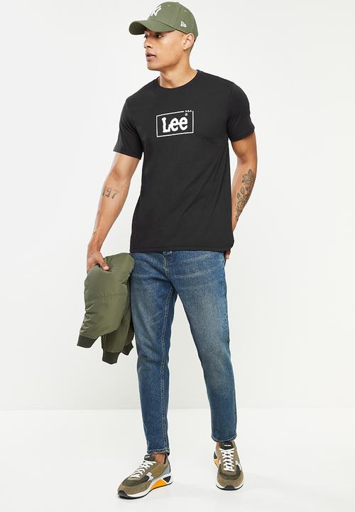 Lee  - Usa logo short sleeve tee - black