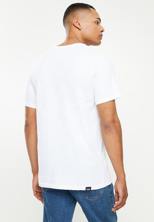 Lee  - Little logo short sleeve tee - white