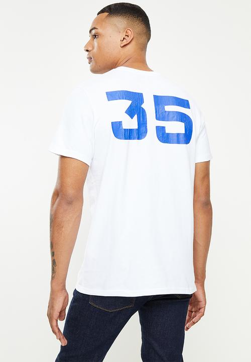 Superdry. - Script style col tee - white 