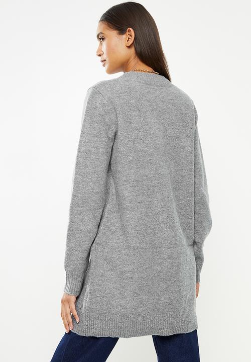 Glamorous - Cardigan - dark grey marl