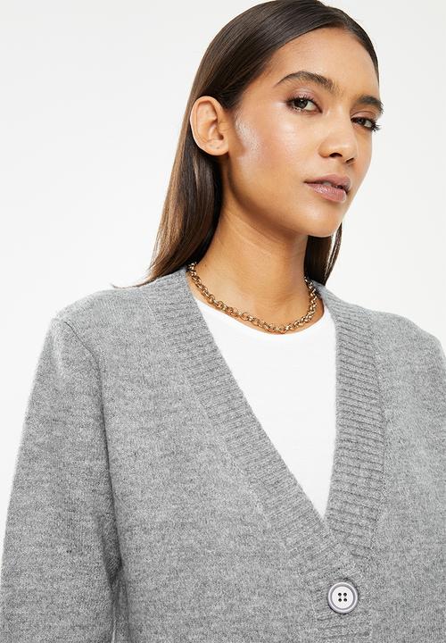 Glamorous - Cardigan - dark grey marl