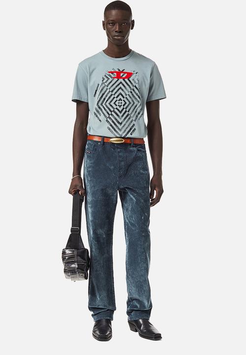 Diesel  - T-diegor-c16 short sleeve tee - charcoal