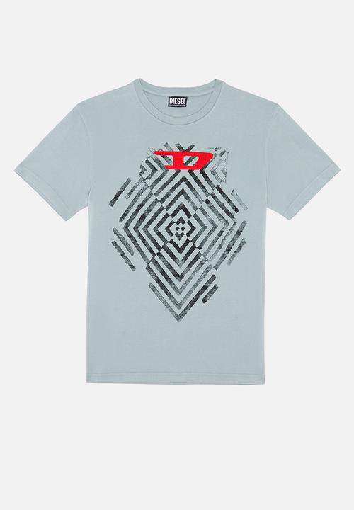 Diesel  - T-diegor-c16 short sleeve tee - charcoal