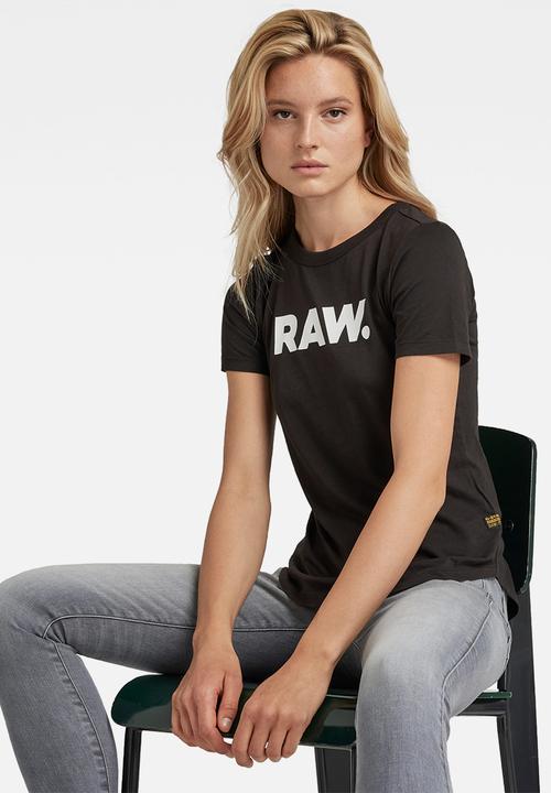 G-STAR - Raw. Slim Top Wmn - Dk Black