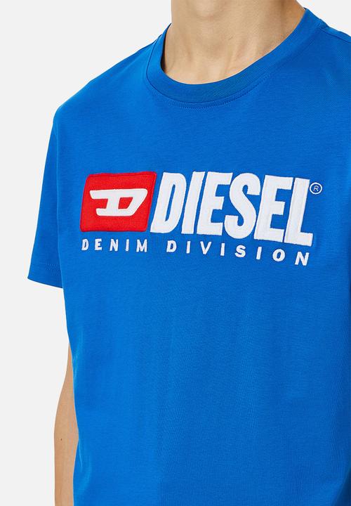 Diesel  - T-diegor-div short sleeve tee - blue