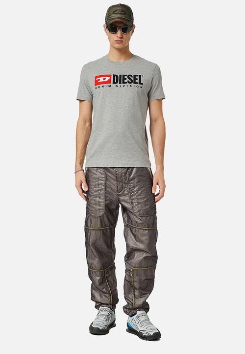 Diesel  - T-diegor-div short sleeve tee - grey melange