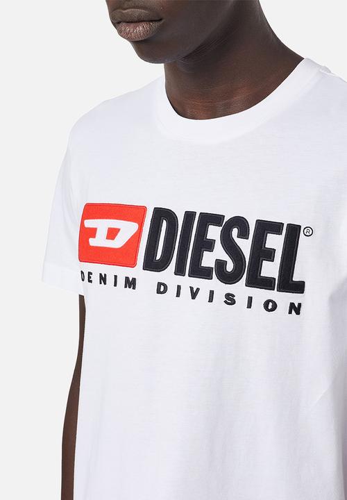 Diesel  - T-diegor-div short sleeve tee - white