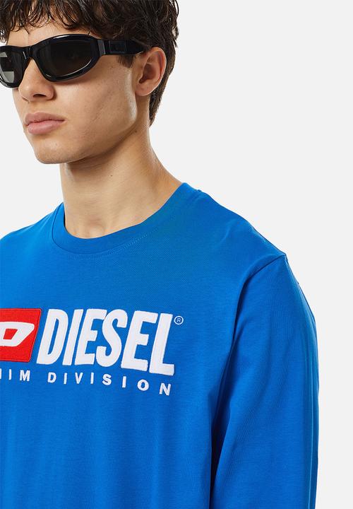 Diesel  - T-just-long sleeve-div tee - blue