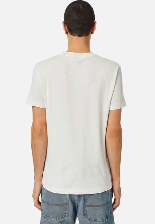 Diesel  - T-diegor-c6 short sleeve tee - white