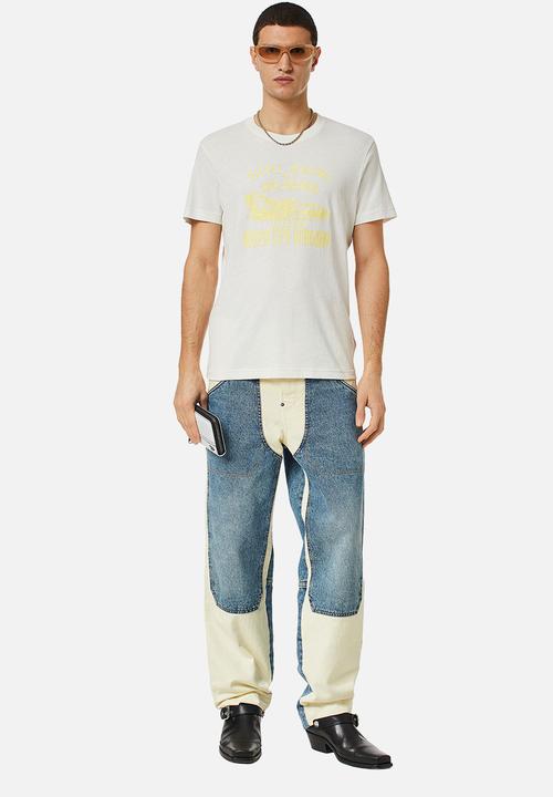 Diesel  - T-diegor-c6 short sleeve tee - white