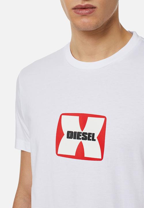Diesel  - T-diegor-k47 short sleeve tee - white