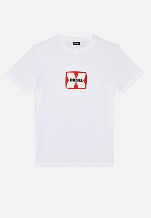 Diesel  - T-diegor-k47 short sleeve tee - white