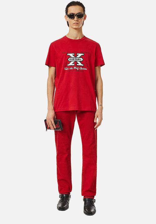 Diesel  - T-diegor-k48 short sleeve tee - red