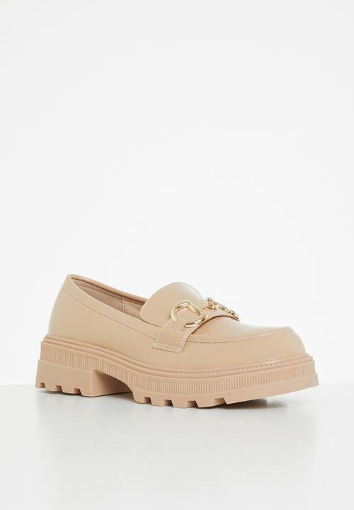 Seduction - Chunky snaffle trim loafer - neutral