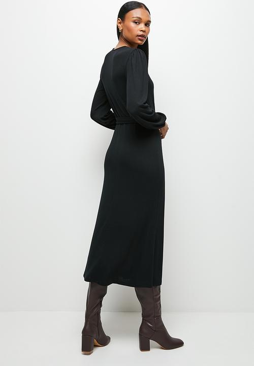 edit - Wrap warm handle midi - black