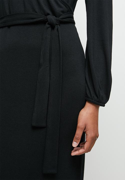 edit - Wrap warm handle midi - black