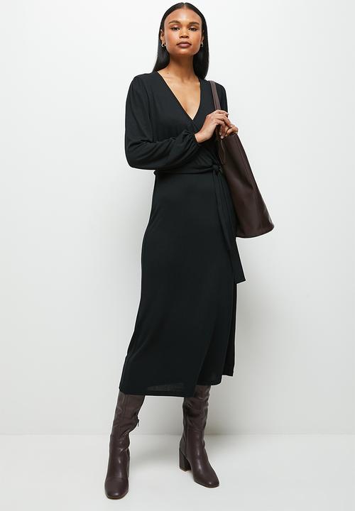 edit - Wrap warm handle midi - black
