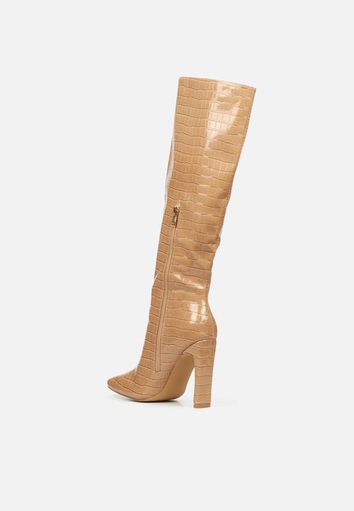 Miss Black - Maffia1 over the knee boot - neutral