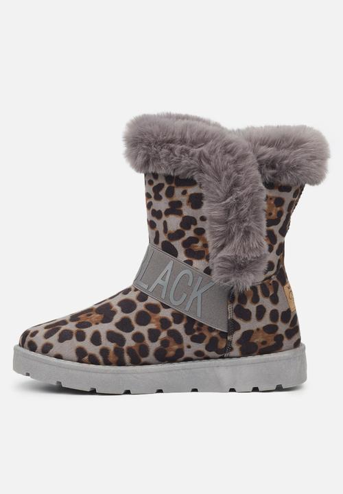 Miss Black - Rae3 ankle boot - grey