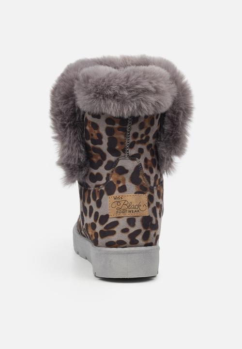 Miss Black - Rae3 ankle boot - grey