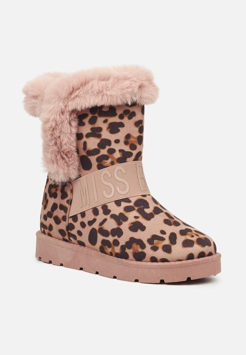 Miss Black - Rae3 ankle boot - pink