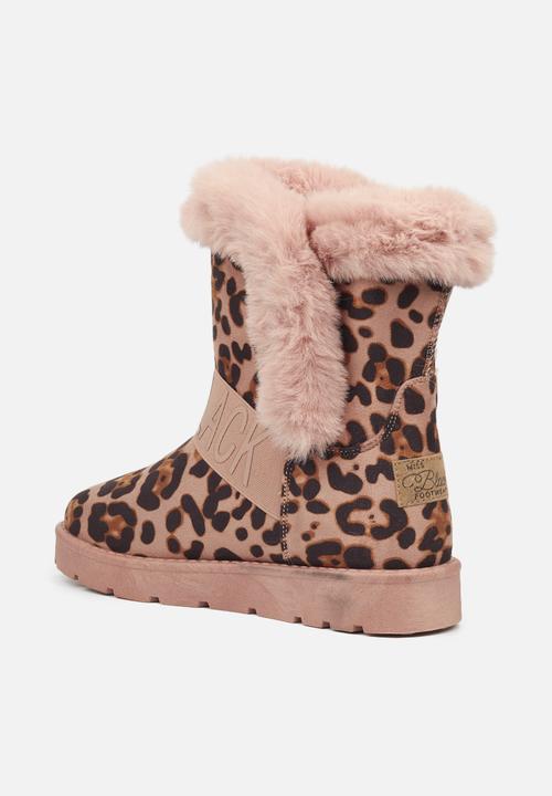 Miss Black - Rae3 ankle boot - pink