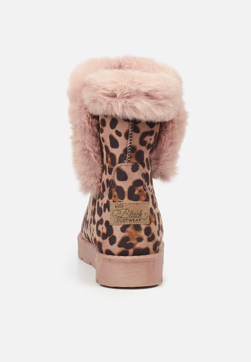 Miss Black - Rae3 ankle boot - pink
