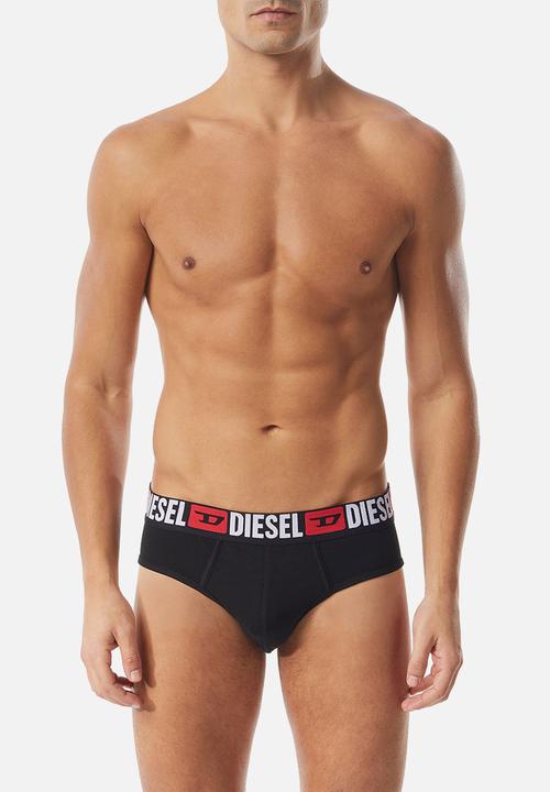 Diesel  - Umbr-andre three pack briefs - black