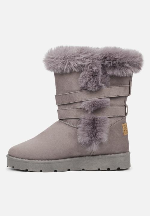 Miss Black - Rae5 ankle boot - grey