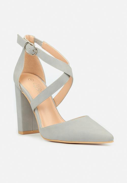 Miss Black - Criss1 heel - grey