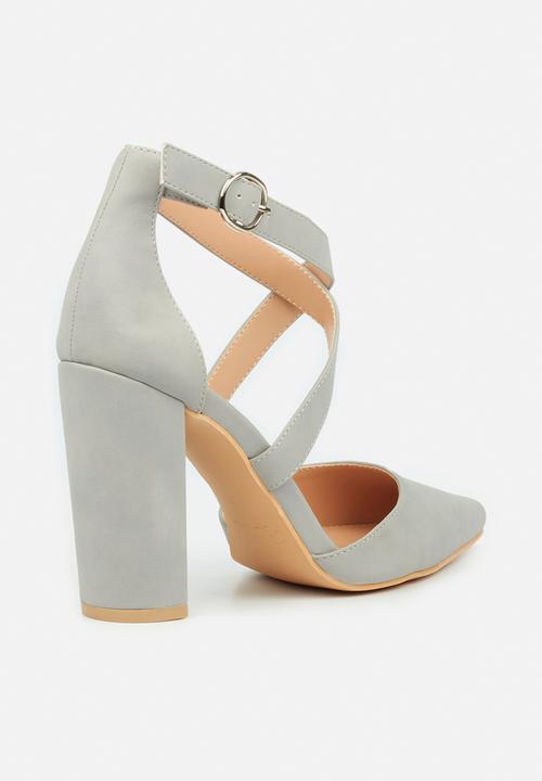 Miss Black - Criss1 heel - grey