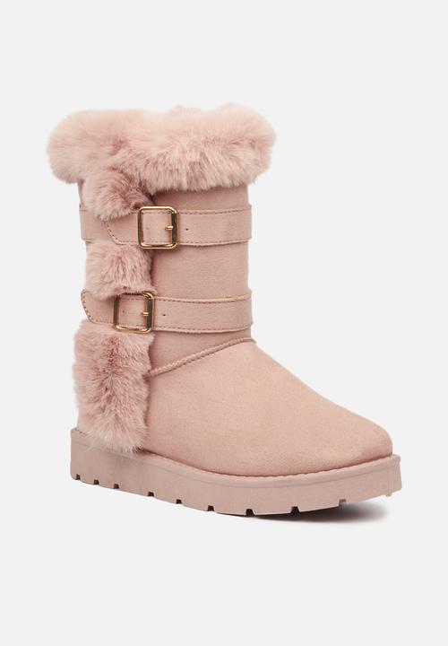 Miss Black - Rae5 ankle boot - pink
