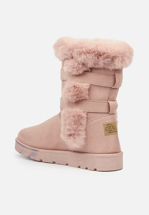 Miss Black - Rae5 ankle boot - pink