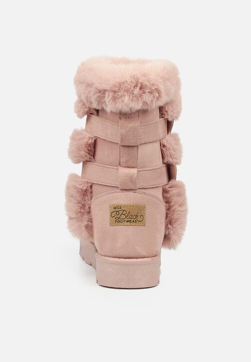 Miss Black - Rae5 ankle boot - pink