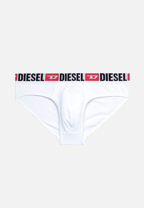 Diesel  - Umbr-andre three pack briefs - white