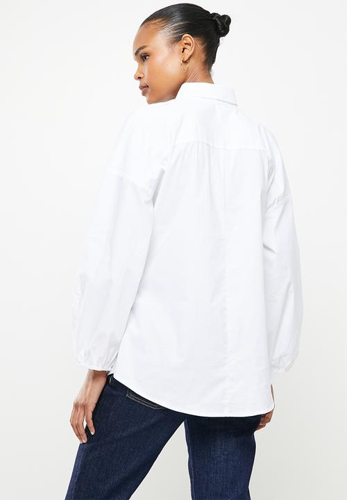 AMANDA LAIRD CHERRY - Redi shirt - white
