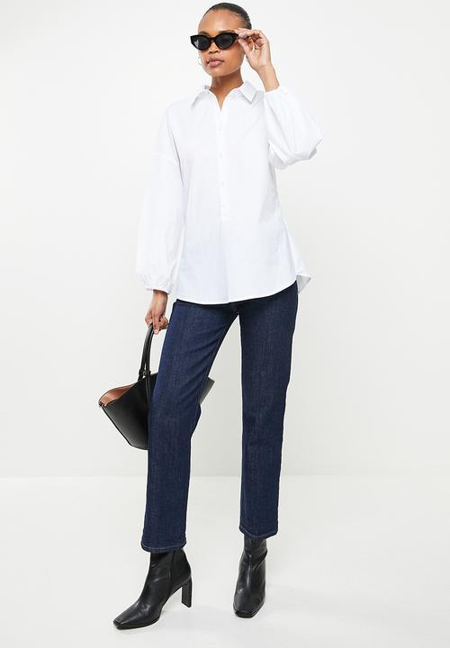 AMANDA LAIRD CHERRY - Redi shirt - white