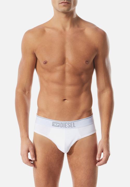 Diesel  - Umbr-andre three pack briefs - white