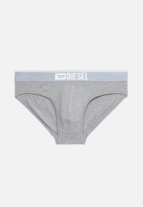 Diesel  - Umbr-andre three pack briefs - black/grey/white