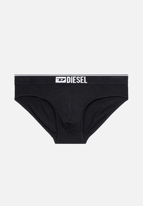 Diesel  - Umbr-andre three pack briefs - black/grey/white