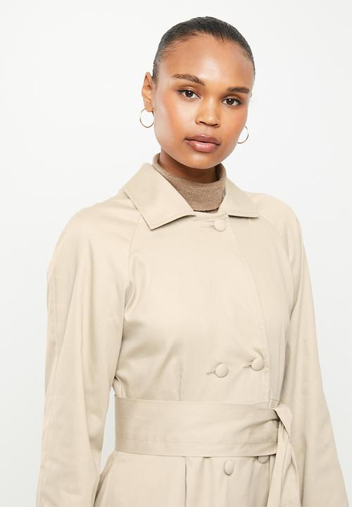 AMANDA LAIRD CHERRY - Njesuthi coat - stone