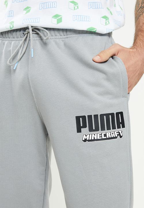 PUMA - PUMA x MINECRAFT Sweatpants - Griffin Grey