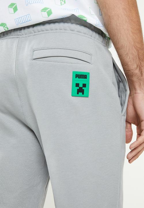 PUMA - PUMA x MINECRAFT Sweatpants - Griffin Grey