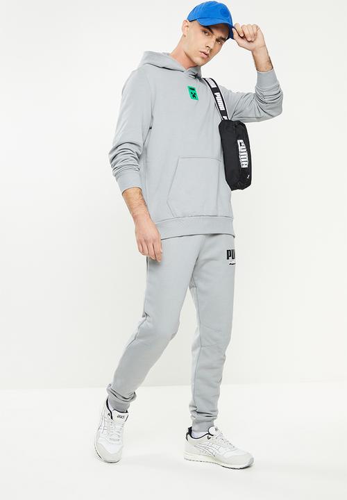PUMA - PUMA x MINECRAFT Hoodie  - Griffin Grey