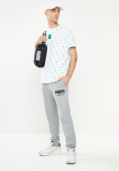 PUMA - PUMA x MINECRAFT Printed Men's Tee - White