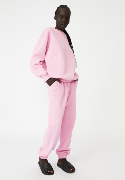 Cotton On - Classic crew sweatshirt - retro pink