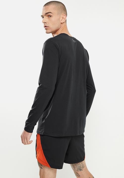 Under Armour - UA Sportstyle Left Chest Long Sleeve Tee - Bllack